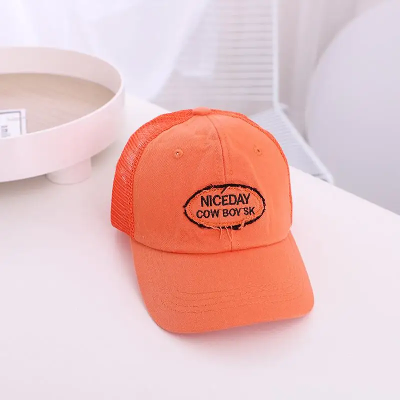 

LDSLYJR new style letter nice day mesh Casquette Baseball Cap Adjustable Snapback Hats for child boy and girl 100