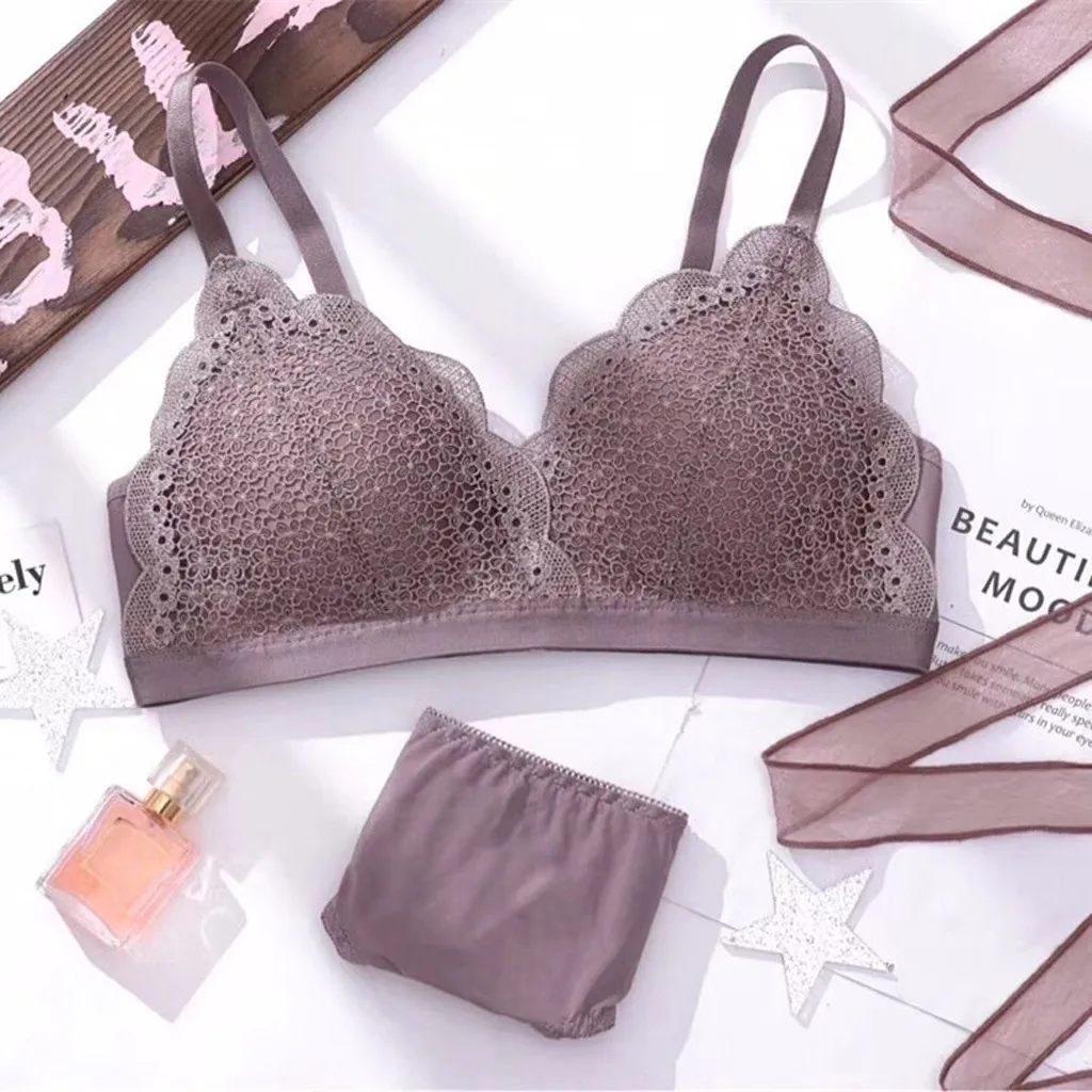 Сексуальный женский бюстгальтер тонкий однотонный эластичный бинт мягкое