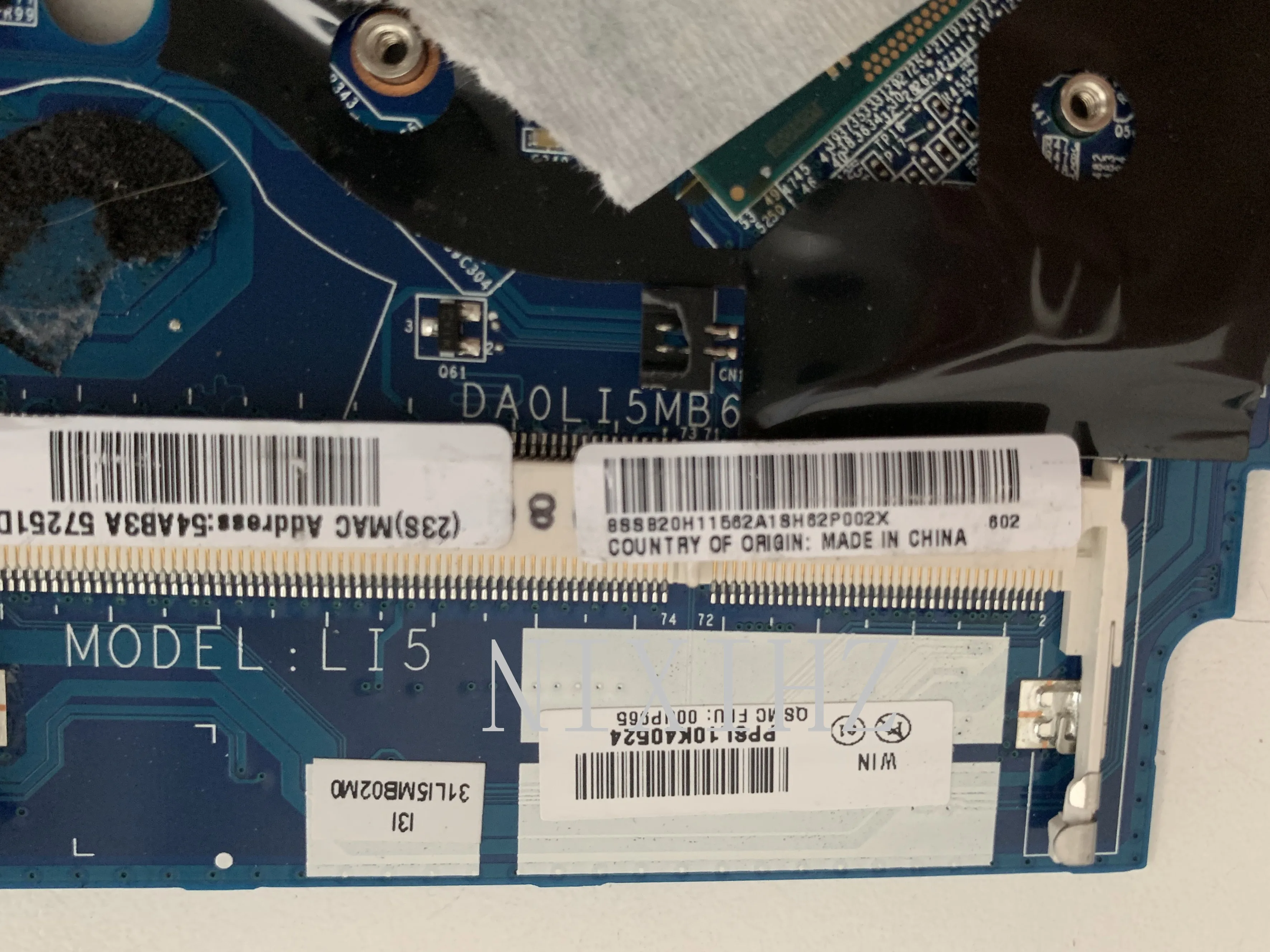 Материнская плата CSRZSZ для ноутбука lenovo thinkpad 11e Yoga LI5B N2940 4 Гб DA0LI5MB6I0 FRU 00HT224