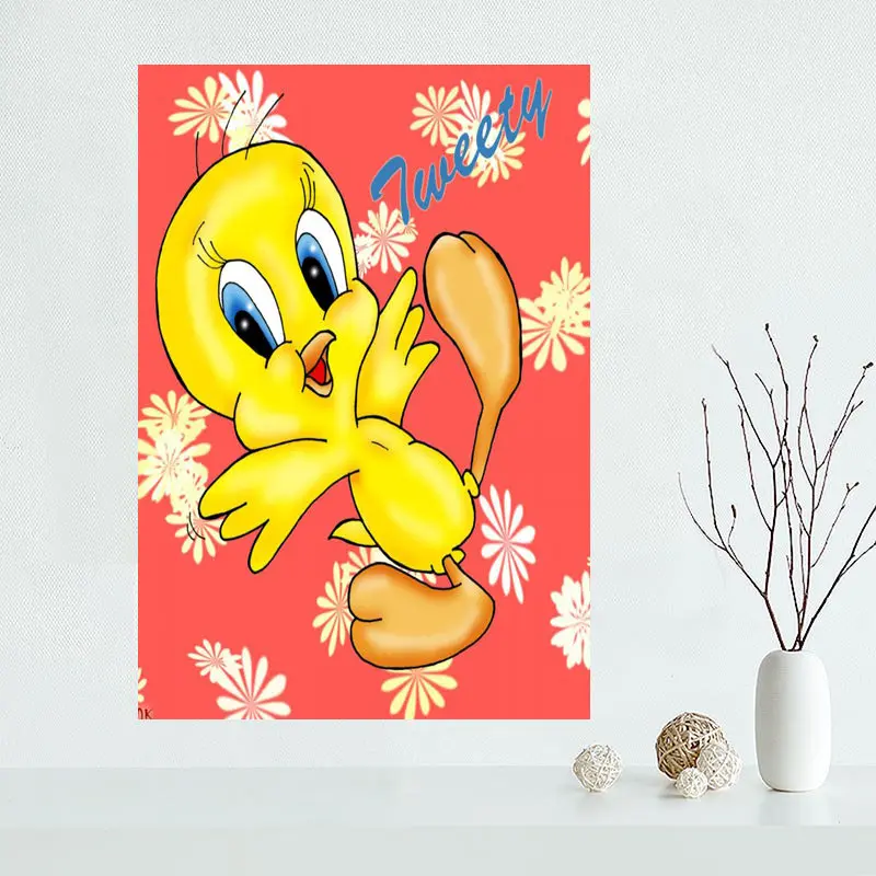 Изготовленный На Заказ морском стиле с надписью Tweety красивый постер на стену для