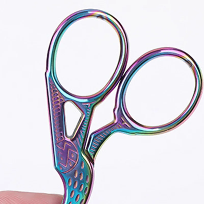 Винтаж Нержавеющая сталь ножницы для вышивки крестом маленькие вышивания и