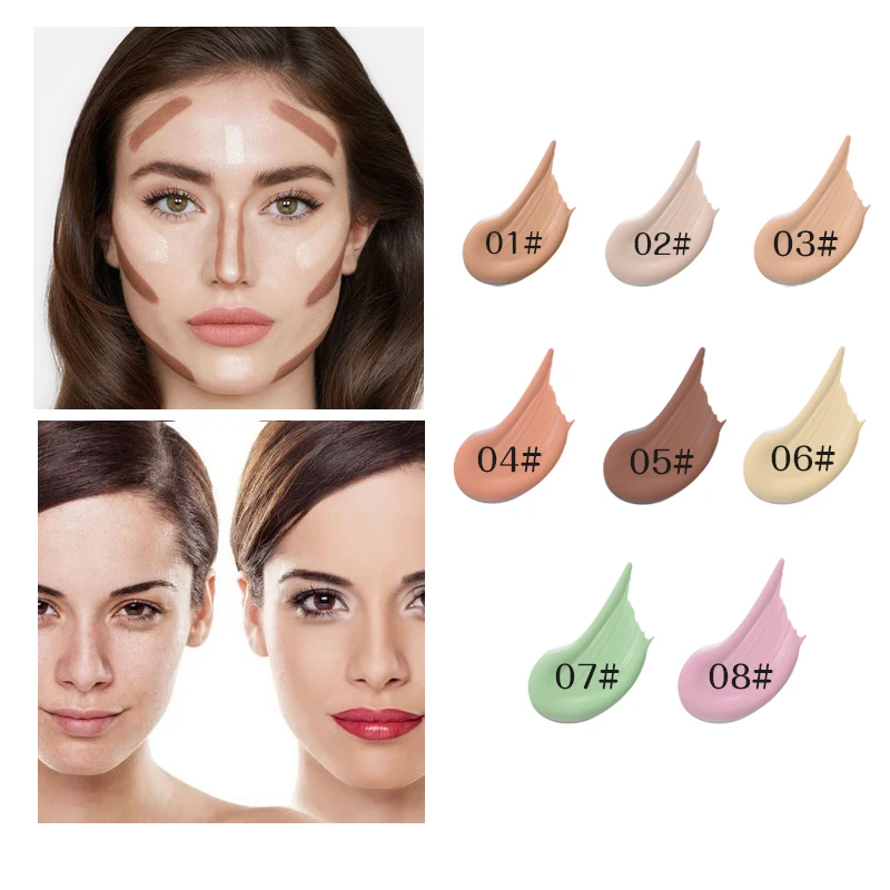 Жидкий консилер DRXINER для макияжа 4 мл крем от темных кругов под глазами корректор