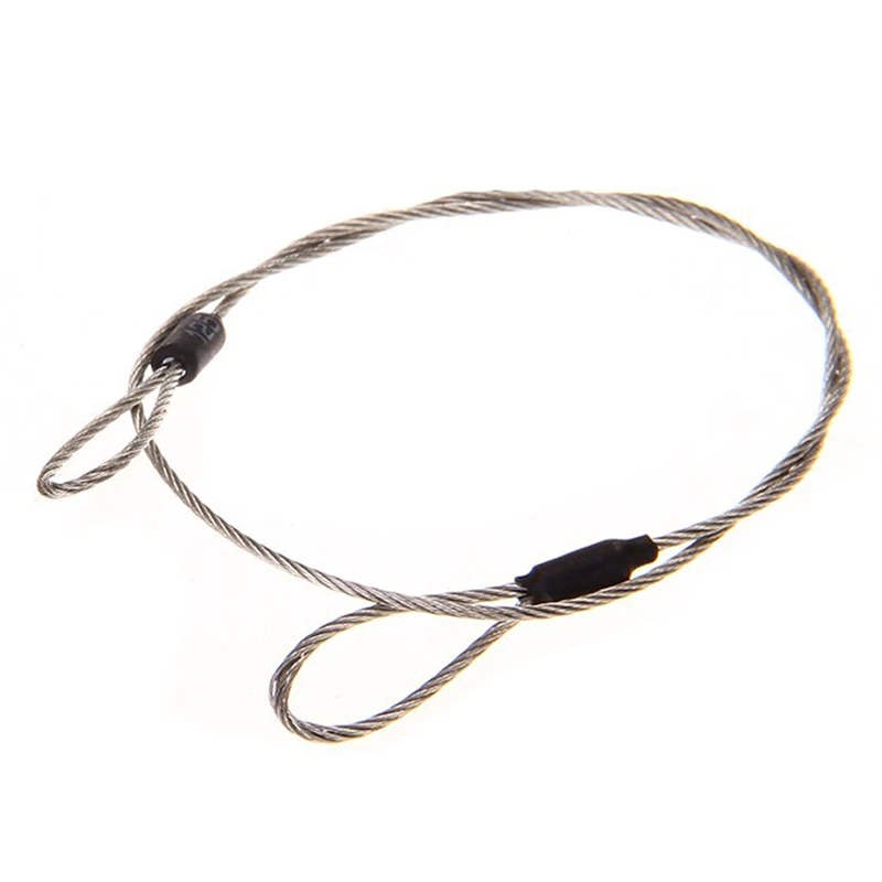 

30cm Digital Camera Silver Stainless Steel Lanyard Tether for Gopro Hero 2 3 3+