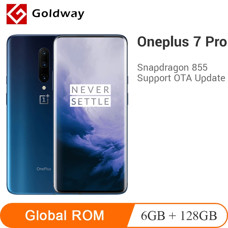 В наличии оригинальный смартфон Oneplus 7 Pro 6GB 128GB Snapdragon 855 6 67 &quotAMOLED 48MP 30W быстрая