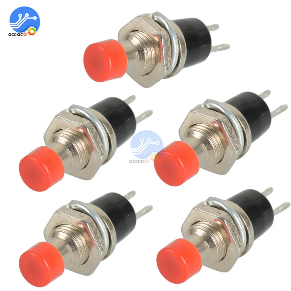 5 шт. кнопки включения/выключения без блокировки| |