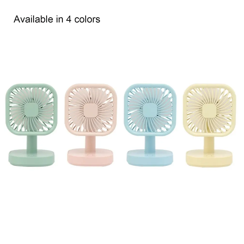 

Mini Table Fan Rechargeable USB Charging Adjustable Fan Low Noise Three Speeds Portable Small Indoor And Outdoor Fan