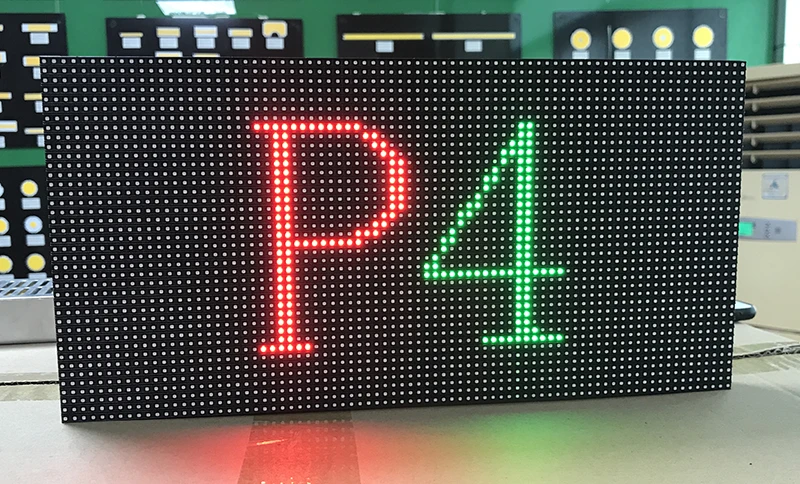 P4 SMD 3в1 RGB полноцветный светодиодный модуль дисплея, уличная Светодиодная панель, 1/10 сканирование 320*160 мм, текст, изображения, видео-шоу