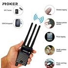 Детектор Proker с 3 антеннами, антишпионский детектор сигнала RF CDMA для телефона, GPS-трекер, беспроводная скрытая камера, подслушивание G618