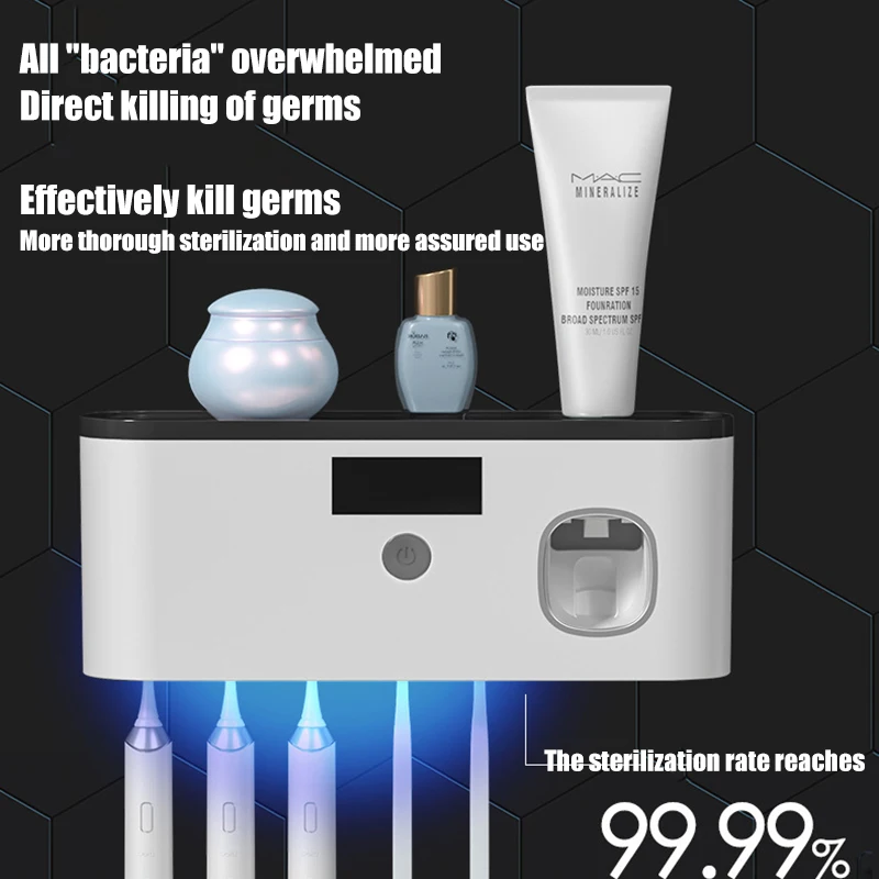 Умная УФ-зубная щетка для уборки набор аксессуаров дезинфекции и стерилизации