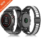 Ремешок для часов Fenix 6, 5plus, 22 мм, 26 мм, быстросъемный классический металлический ремешок для часов Fenix 6X, 5X Plus 3, 3HR Fenix 6