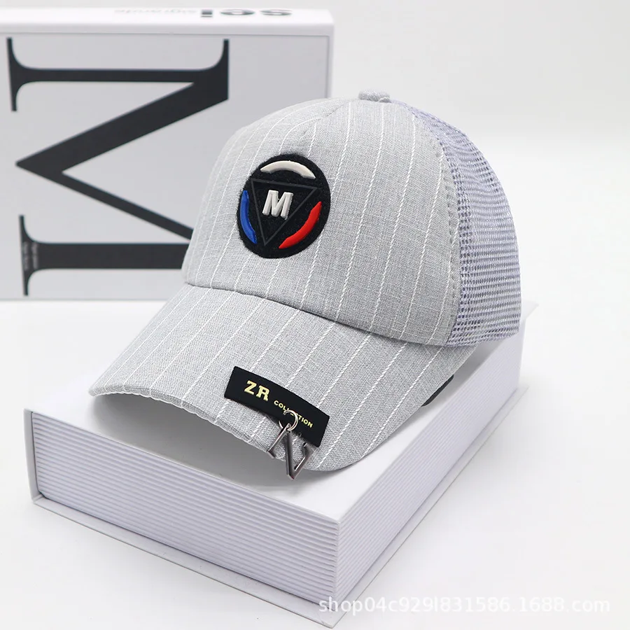 

Spring and Autumn Summer Mesh Breathable Trendy Boys Girls Baseball Cap Kids Children Sun Hat Student Hip Hop Hat