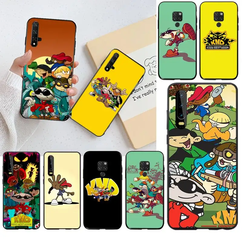 Чехол для телефона HUAGETOP Kids Next Door чехол Huawei P40 P30 P20 lite Pro Mate 30 20 P Smart 2019|Бамперы| |
