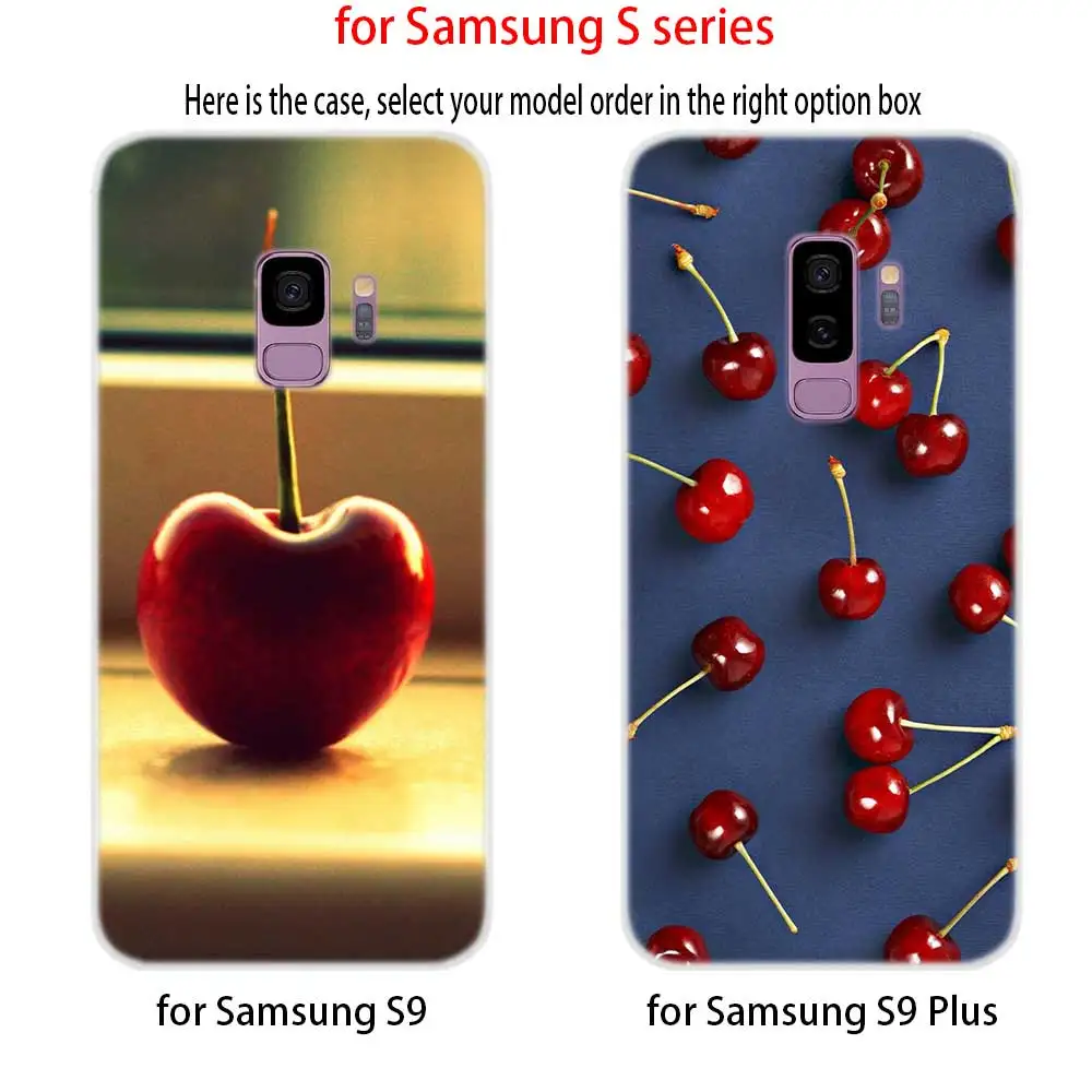 Мягкий силиконовый чехол для Samsung S30 S20 S11 S10 S9 S8 Plus lite 11e 10e Uitra S7Edge вкусные фрукты