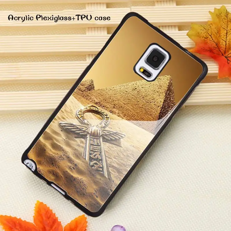

Ancient Egyptian culture Phone Case Acrylic Plexiglass TPU phone case For Samsung Note20 10 9 8 7 5 Pro ULTRA