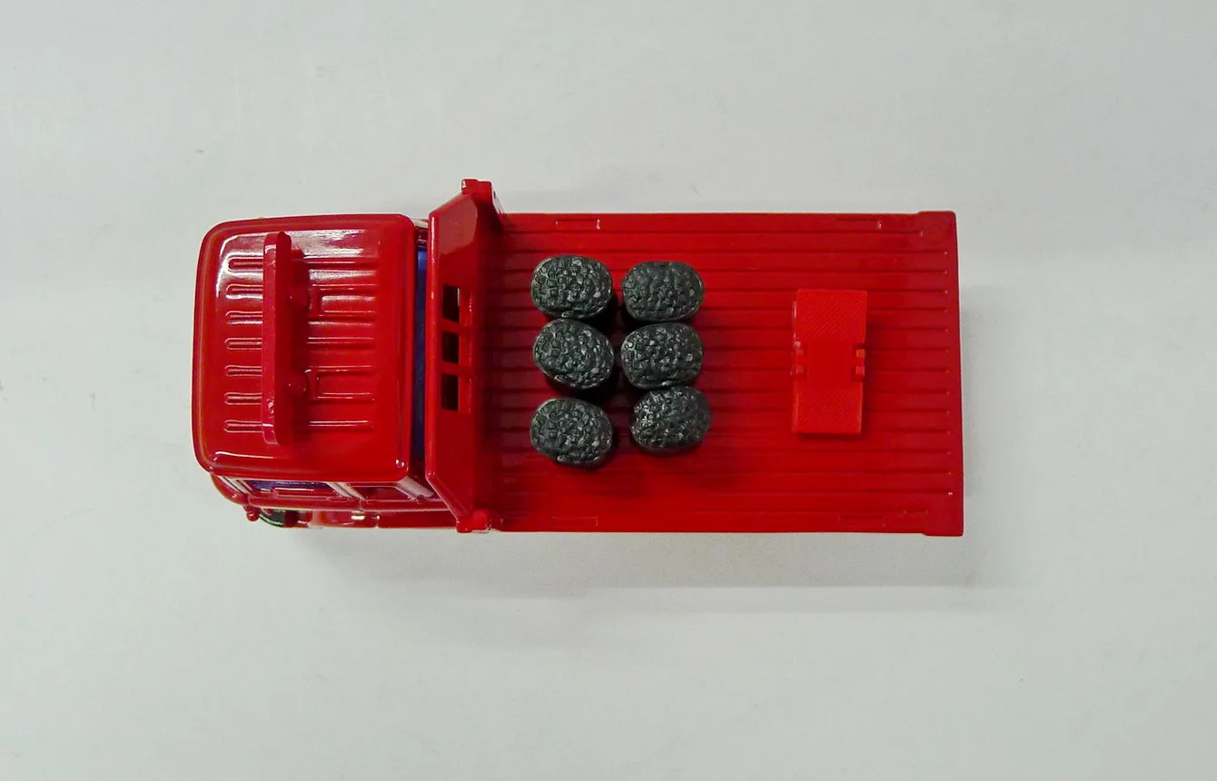 Atlas Dinky Truck 425 BEDFORD TK угольный грузовик, отлитый под давлением игрушки 1:43
