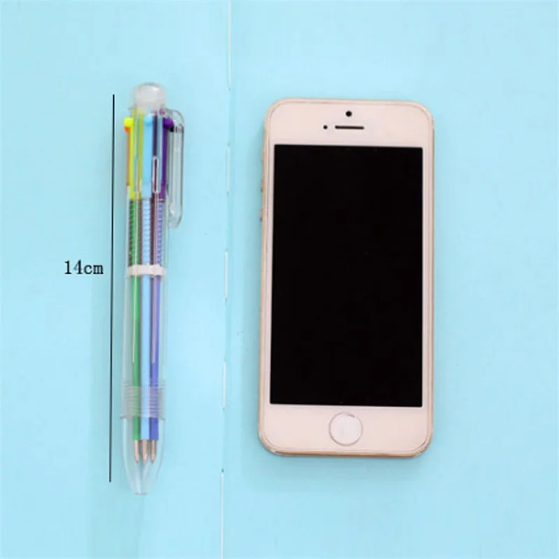 3 шт. 6 цветов в одном наборе красная синяя черная Шариковая ручка для письма