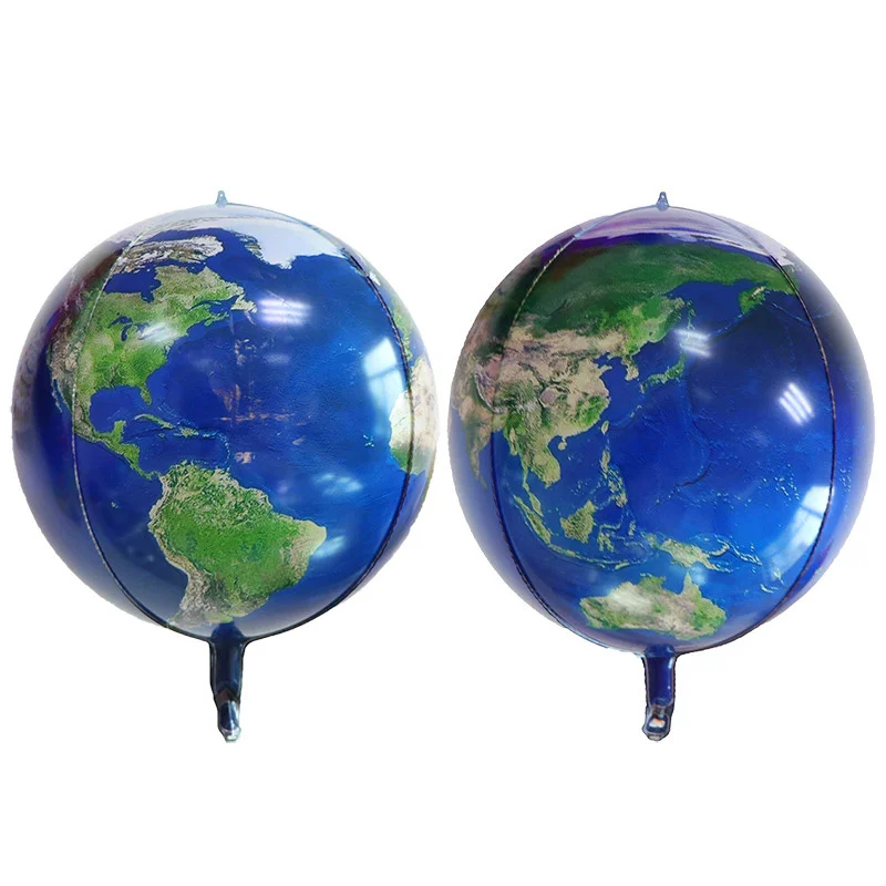 

1pcs 22inch 4D Earth Foil Balloon Earth Day World Map Balloons Green Day Air Ball Birthday Party Decorations Kids Ballon Decor