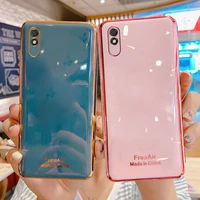 luxury silicone case for redmi 9a phone case for xiaomi redmi9a cover shockproof stand ring holder cases redmi 9a redmi9 redmi9c