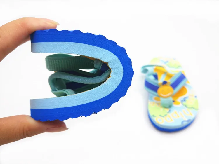 B &amp G мягкие детские пляжные тапочки Нескользящие шлепанцы с мультяшным рисунком