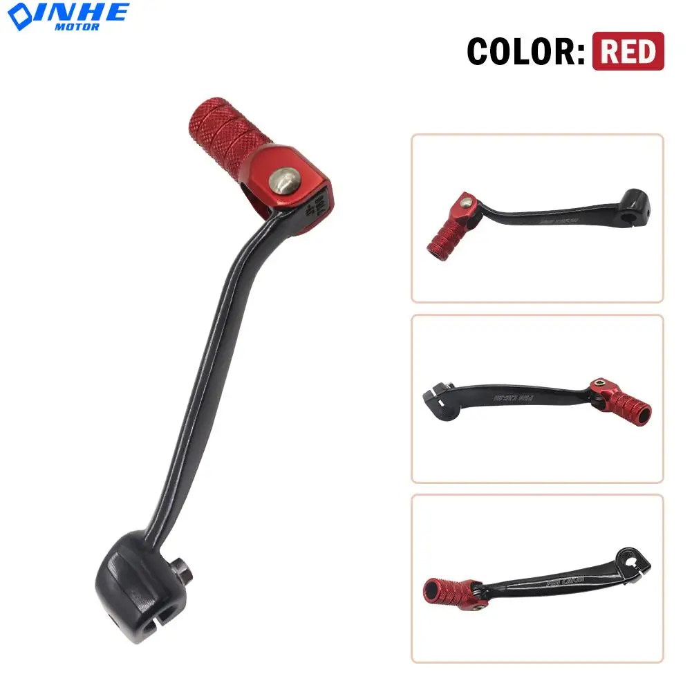 

CNC-machined Folding Lever Tip Aluminum Forged Gear Shift Lever For CRF150R 2007-2019 Motorcycle Dirt Bike Pit Bikes Gear Lever
