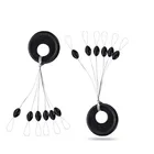 Пробка для бобов, 60 шт., 10 групп, вертикальная, устойчивая к повреждению лески, для ловли карпа