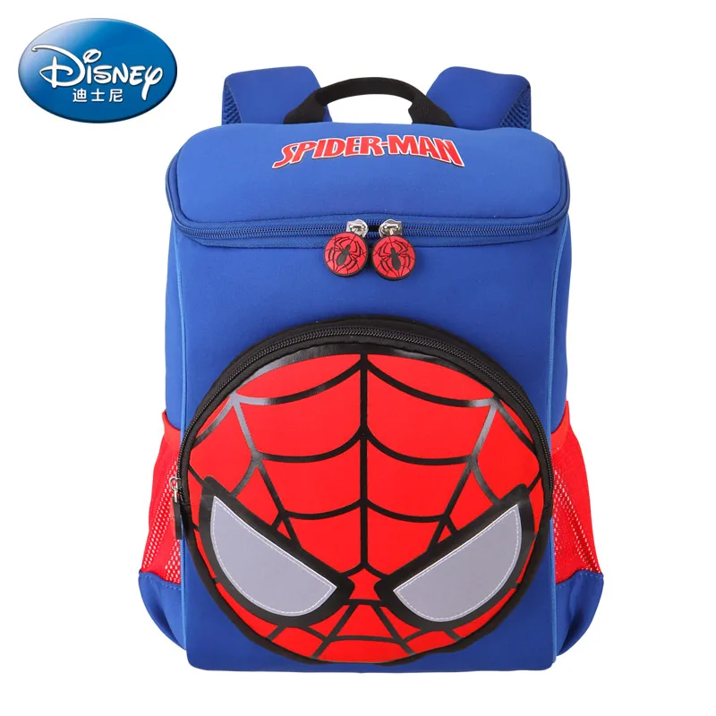 Authentic Authorized Disney Marvel Children's Schoolbag Kindergarten Boy Captain America Baby Backpack Spiderman Backpack