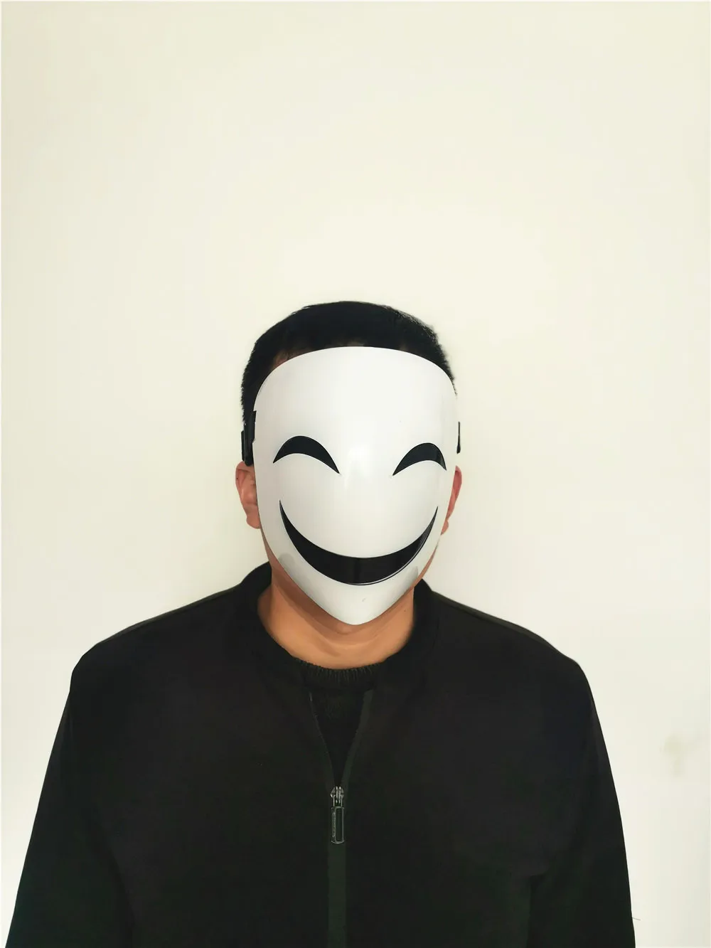 Взрослые Японские Аниме Черная пуля Hiruko белая видимая Регулируемая Маска шлем