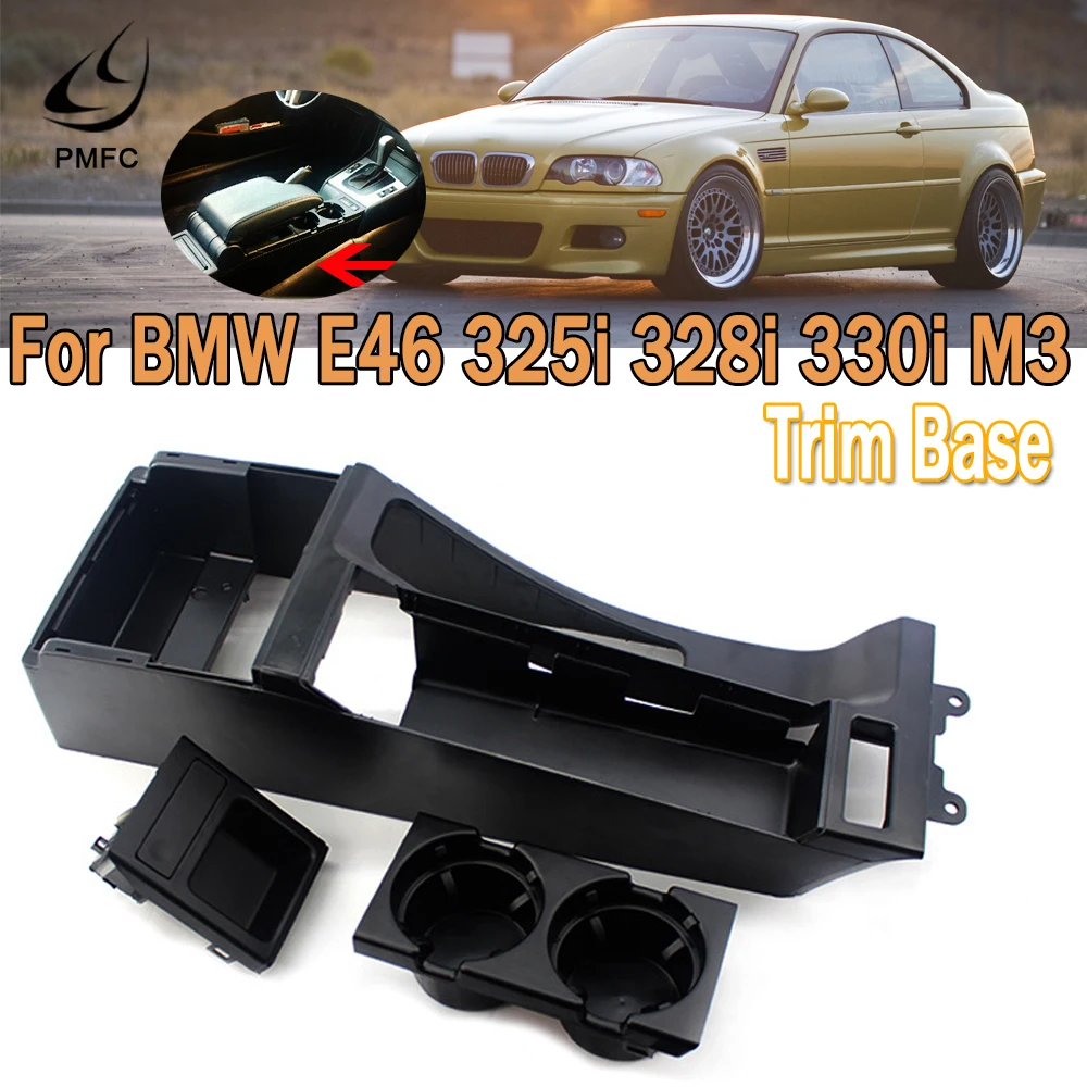 Рамка для центральной консоли PMFC 1 шт. подходит BMW E46 325i 328i 330i M3 51168218306 аксессуары