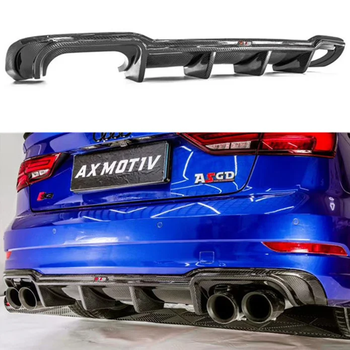 

Suitable for S3 Audi Modified Takd Fiber Lip Tank Dry Carbon Front Shovel Rear Spoiler Side Skirt Surround