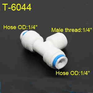 1/" 3/8" OD шланг трубка 1/" 1/2" 3/" 1/8" пластиковые трубы Быстрые соединители RO соединитель воды фитинги система обратного осмоса