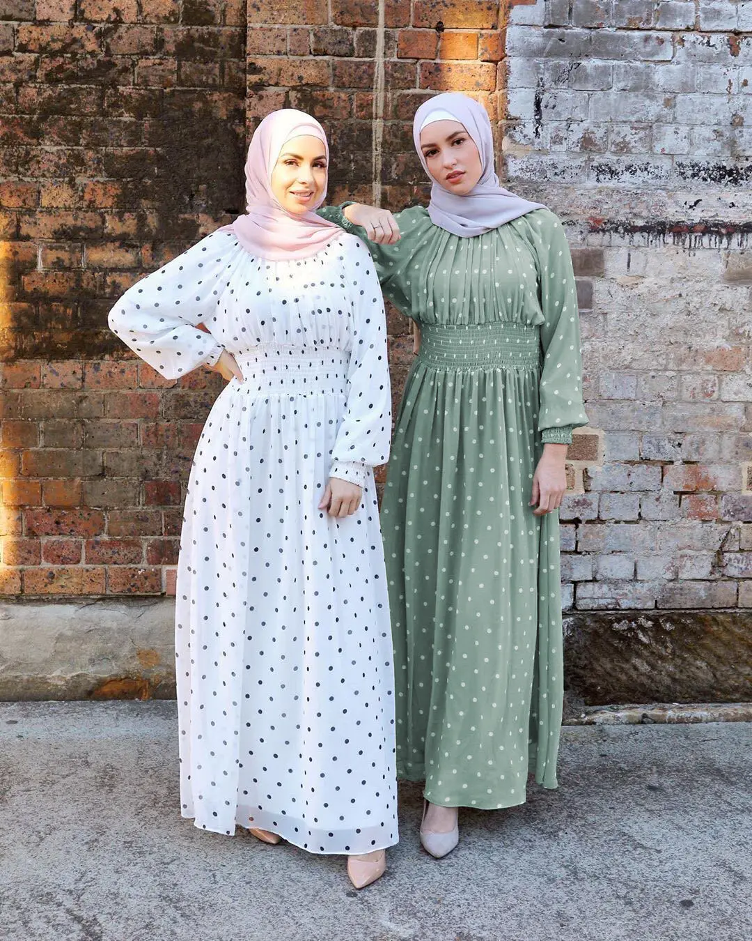 Туника маленькое свежее длинное платье мусульманская женская длинная юбка арабское платье Модная и удобная женская одежда