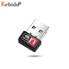 Wi-Fi-адаптер Kebidu MT7601, 150 Мбитс, сетевая карта 2,4G, приемник, мини-USB, Wi-Fi-адаптер для ПК, USB, Ethernet, Wi-Fi-ключ