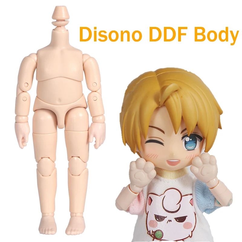 Кукла тело BJD disono DDF кукла для ГК с глиняной головой ob11 baby head obitsu 11 1/12bjd куклы