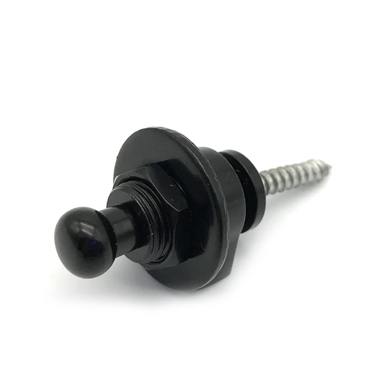 1080 stücke metall schaller stil gitarre strap lock botton straplocks für elektrische akustische gitarre bass strap lock schwarzgold silb