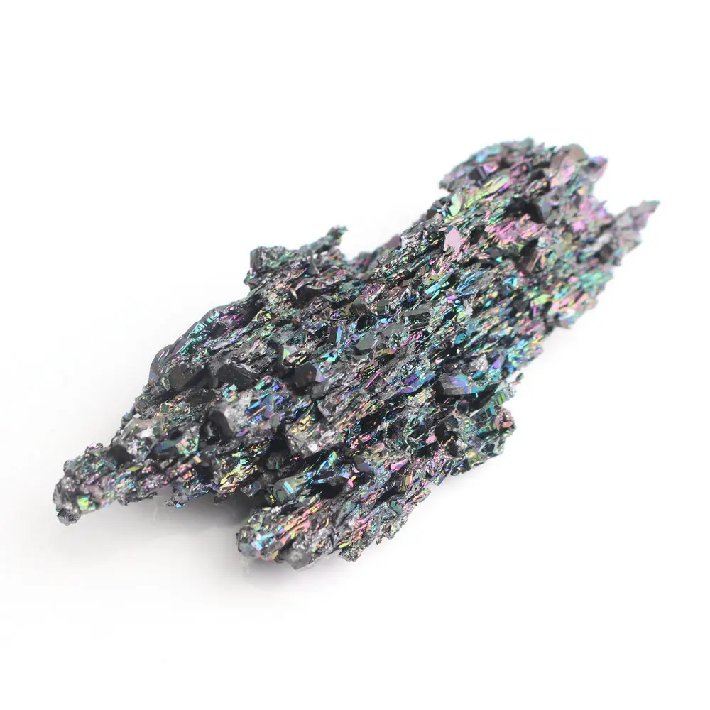 1 шт. Радужный карборунд кремниевый карбид минеральный кристалл