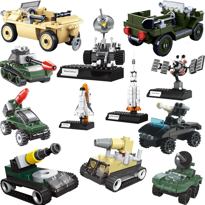 Военное оружие ракета спутниковый Мотоцикл резиновая лодка WW2 части пушки