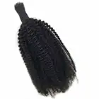 Бразильский человеческих волос навалом для плетения волос афро кудрявый вьющиеся Волосы Remy плетения без утка маленький кудрявый массовых человеческих волос пряди для наращивания