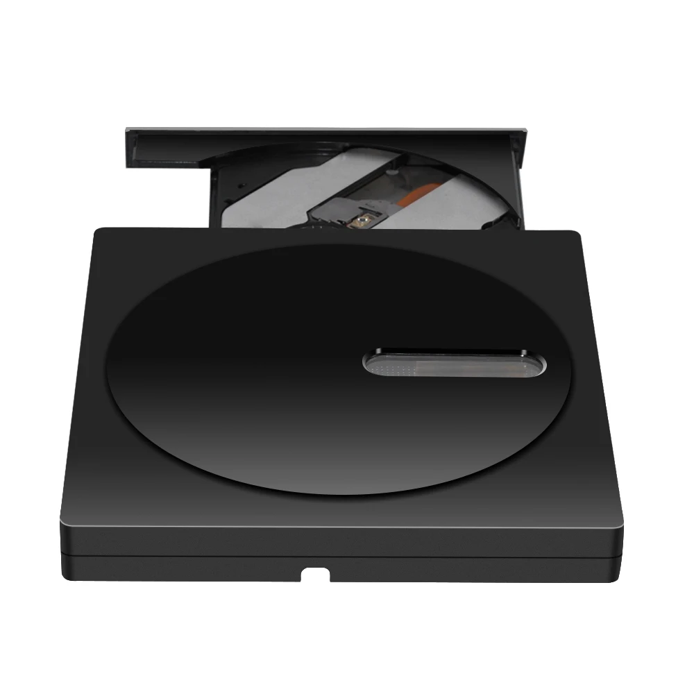 Внешний привод Deepfox USB 3 1 Type C/USB3.0 оптический для CD DVD RW записывающее устройство