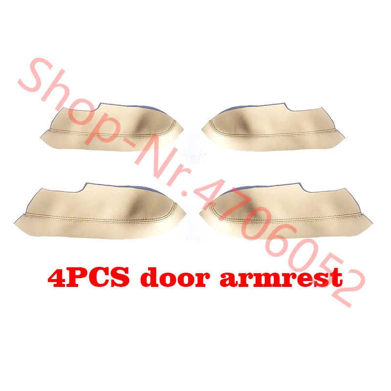 Микрофибра кожа Внутренняя дверь панель подлокотник ручка Защитная Крышка