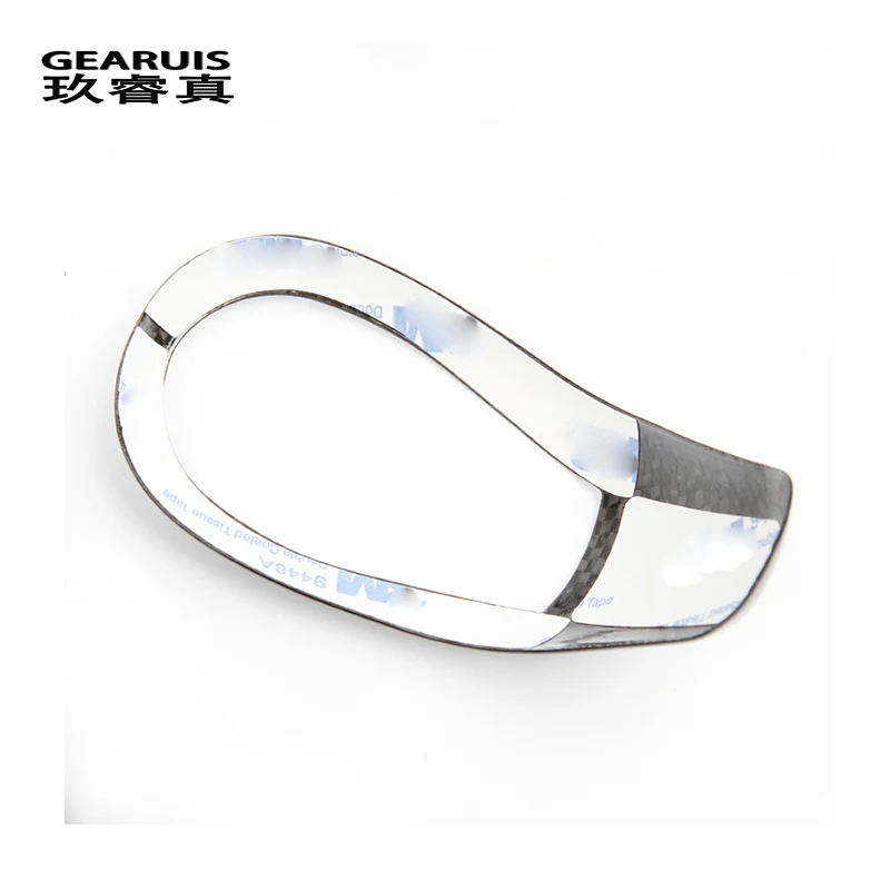 Стайлинг автомобиля рукоятка переключения передач из углеродного волокна