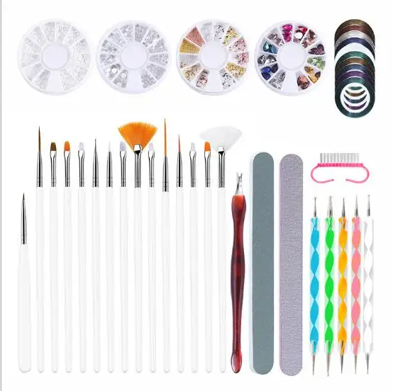 

Manicure tool set manicure lamp grinder nail file color pen manicure decoration set