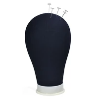 display styling mannequin manikin head canvas block head training mannequin head wig stand free holder