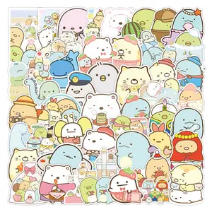 Наклейки для самостоятельной сборки на скейтборд, холодильник, гитару, сноуборд, мотоцикл, граффити, 50 шт.