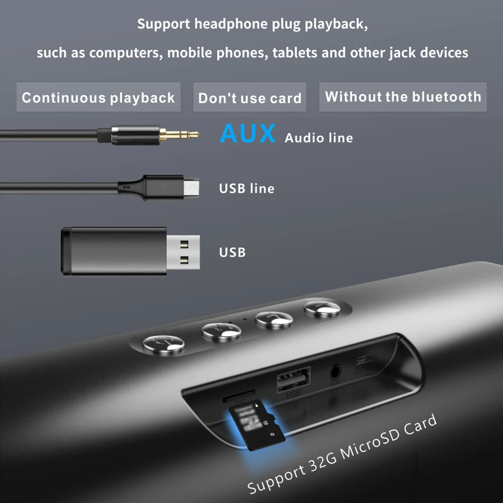 Bluetooth Колонка KECHAODA M1 Hi Fi динамик с двойной схемой|Портативные колонки| |