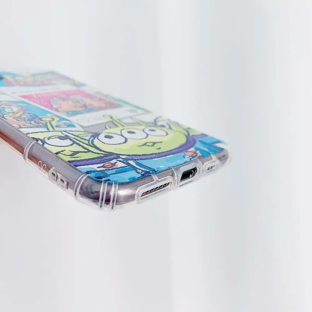 ORYKSZ милый мультяшный прозрачный силиконовый чехол для телефона iPhone 11 Pro Max 7 8 Plus X XS