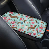 pinup angel pet dog doggie doggy printed non fade car interior accessories decor durable vehicle center console cover auto pad