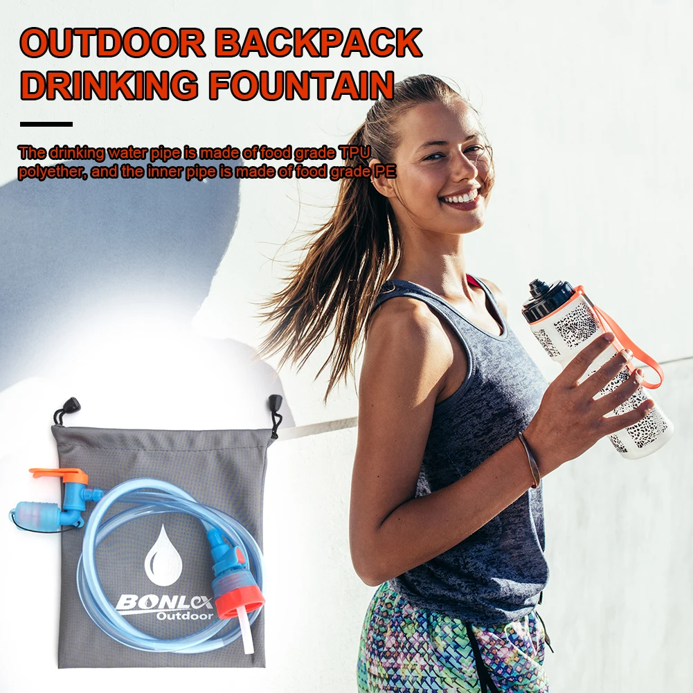 

Уличный портативный рюкзак, бутылка для воды для альпинизма, трубка для напитков, комплект насадок, прочный, аксессуары для велоспорта, кемп...