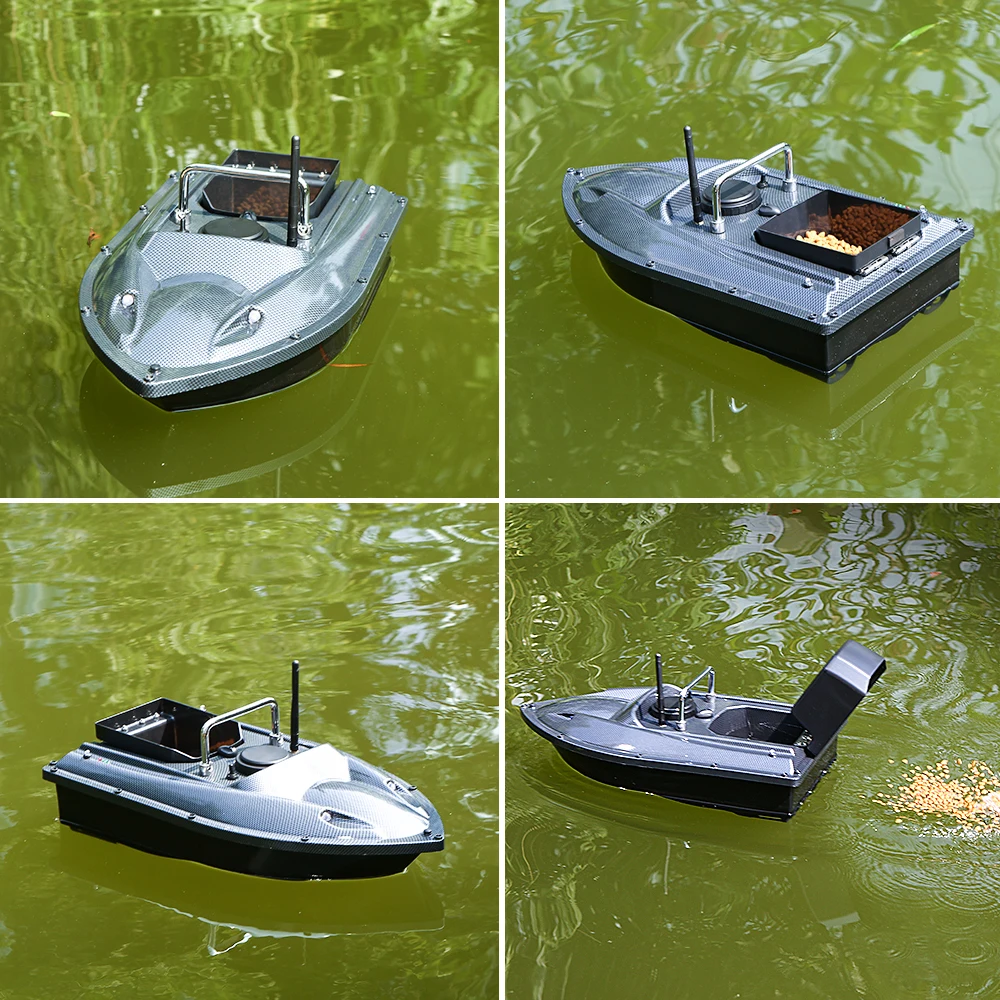 

500m Fishing Bait RC Boat Auto RC Remote Control Fishing Bait Boat Speedboat Fish Finder Ship Boat With EU charger US/UK Charger