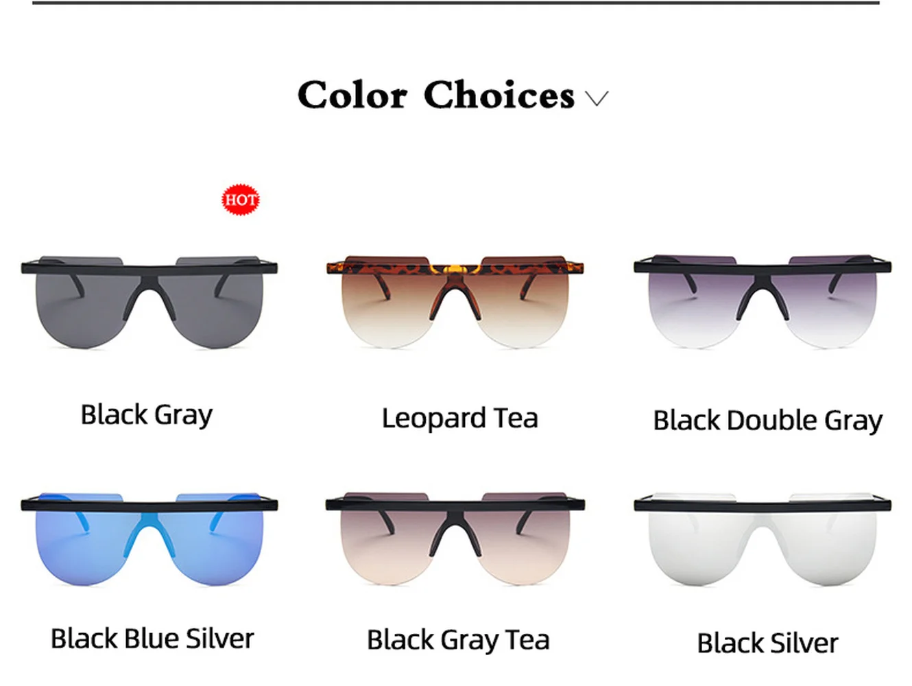 

New Stylish Oversized Oval Rimless Sunglasses Women 2020 Vintage Flat Top Siamese Lens Eye Glasses For Female Gafas Shade UV400