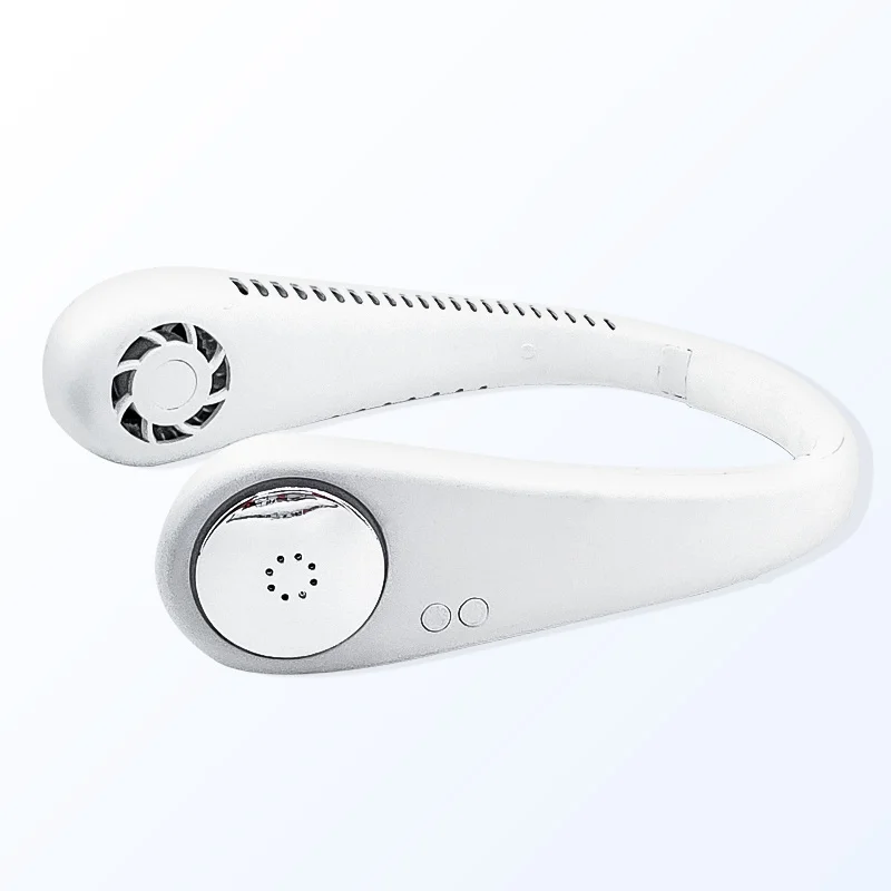 Подвесной беслопастный шейный вентилятор портативный ободок переносной